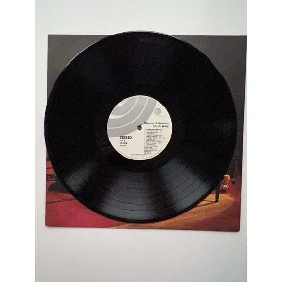 Carole King Tapestry / Rhymes & Reasons LP Ode Records VG+/VG - Picture 9 of 14